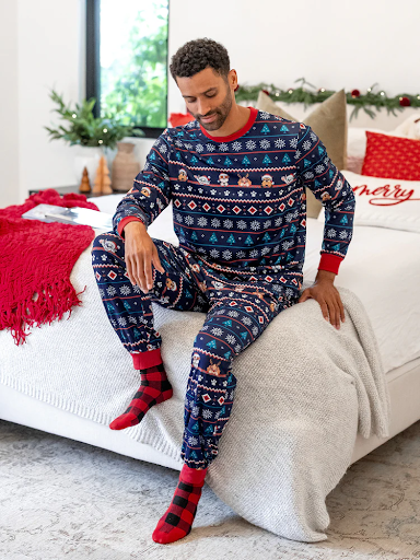 Holiday Memories Begin with Matching Xmas PJs for the Family
