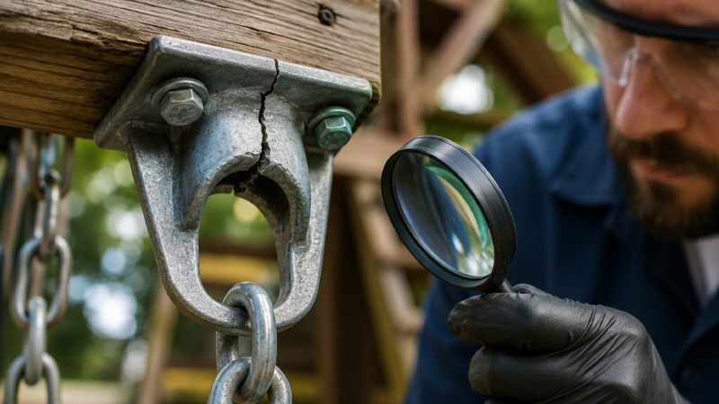 A Cracked Swing Hanger Is Rarely Just A Bad Batch