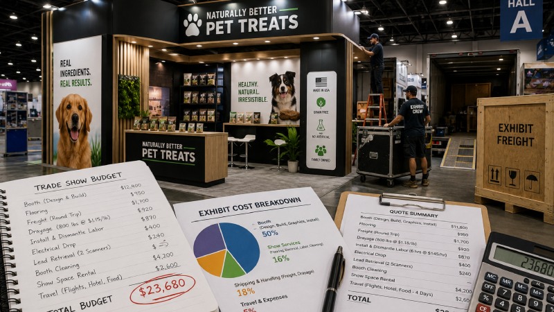 The Line Items That Doubled A First Exhibit Budget