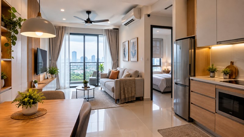 Small-Space Condo Design Malaysia